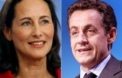 Ségolèle Royal e Nicolas Sarkozy